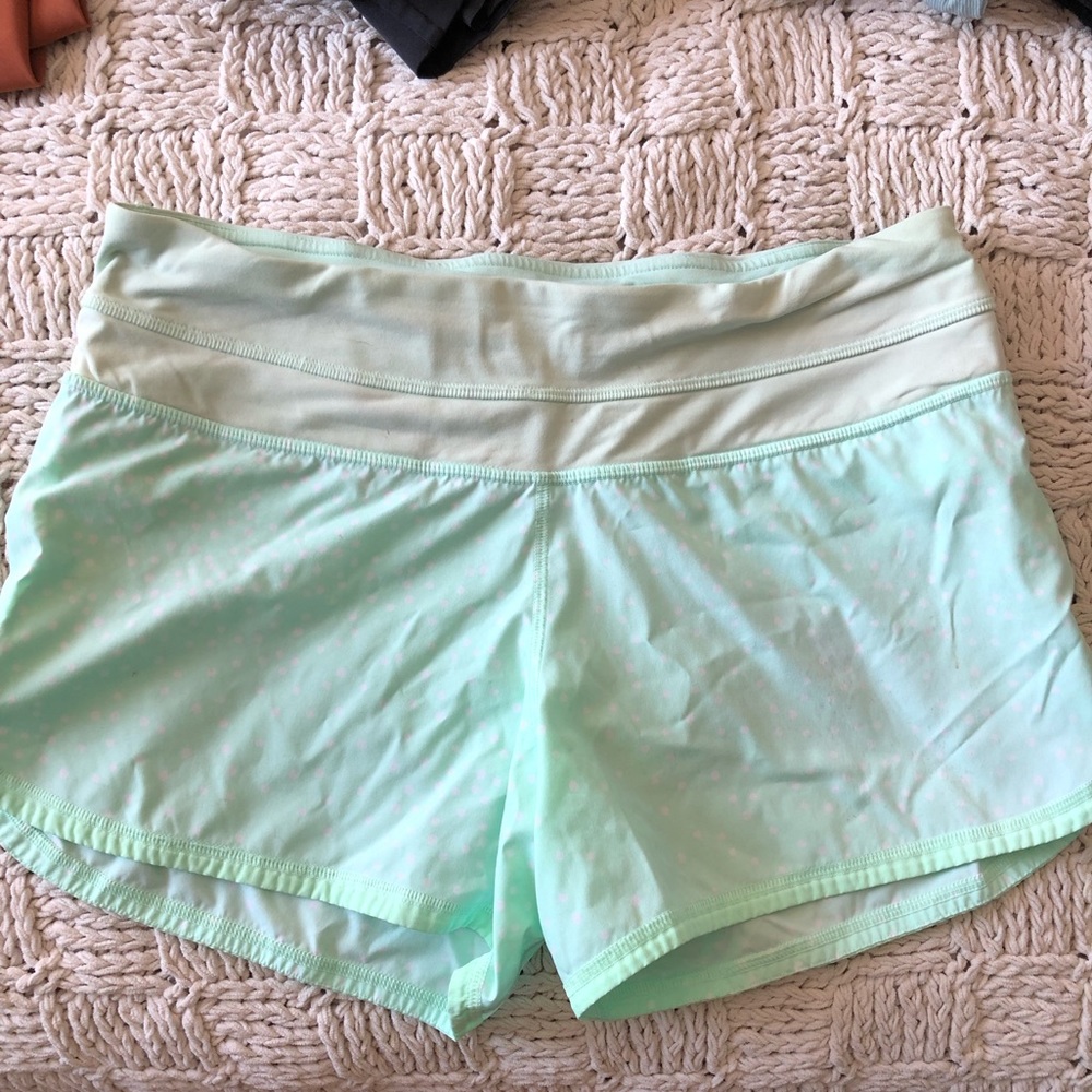 Lulu lemon running shorts